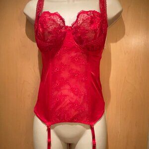 Aubade Rive Gauche Passion Guepiere Corset 36D